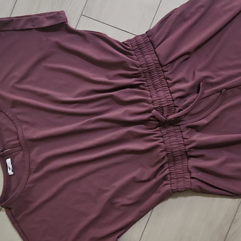 Maurices Elegant Light Plum Jumpsuit Size Large - Picture 3 of 3